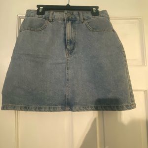 Forever 21 denim mini skirt